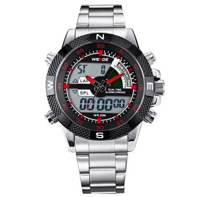 ساعت مچی عقربه ای مردانه وید مدل wh1104 4 sb red