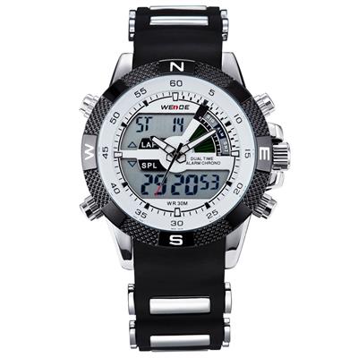 ساعت مچی عقربه ای مردانه وید مدل wh1104 9 pub white