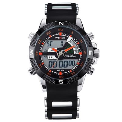 ساعت مچی عقربه ای مردانه وید مدل wh1104 1 pub orange