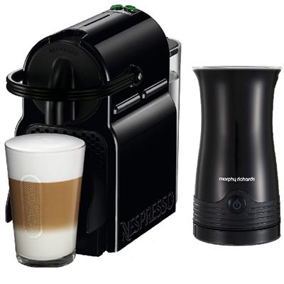 اسپرسوساز نسپرسو مدل inissia magimix به همراه دستگاه کف شیر ساز مورفی ریچاردز