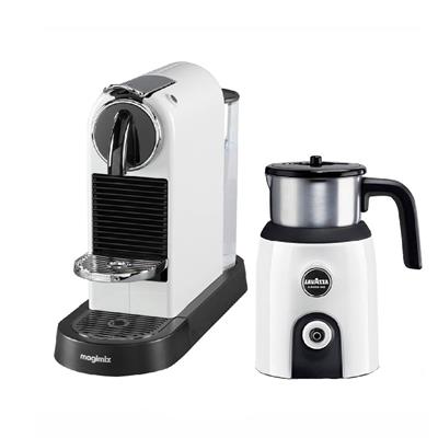 اسپرسوساز نسپرسو مدل سیتیز همراه با کف شیر لاوازا